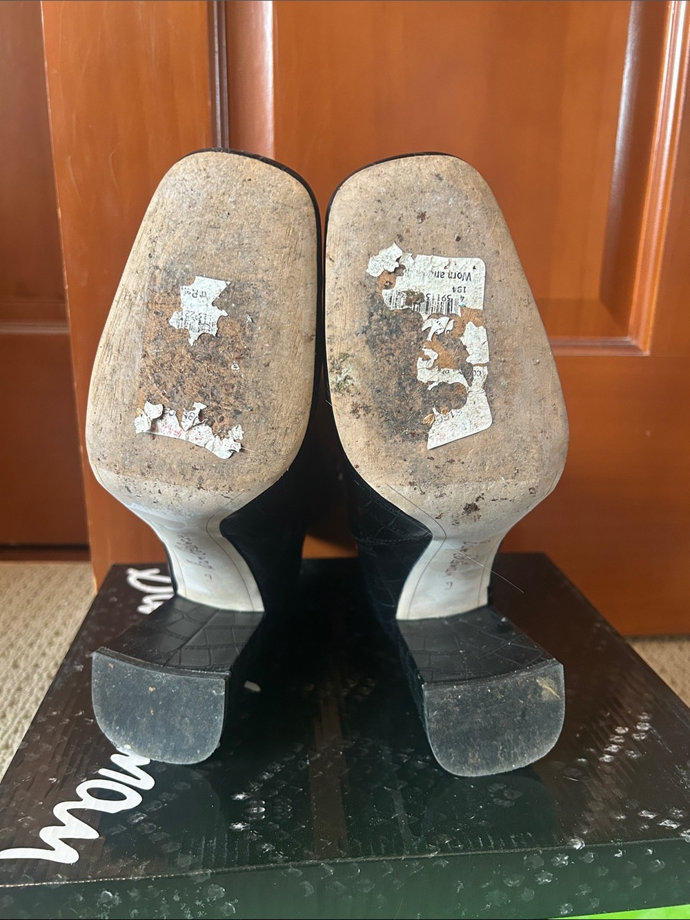 Square Toe Booties - Picture 6 of 7